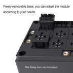 5pcs Relay Connector Socket for Universal 4-pin & 5-pin Relay Fuse Box