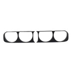 Matte Black Headlight Bezel Trim for Dodge Challenger (2008-2014)