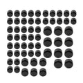 Engine Bolt Caps Cover Kit  Black for Harley Twin Cam Road Glide (1999-2006)