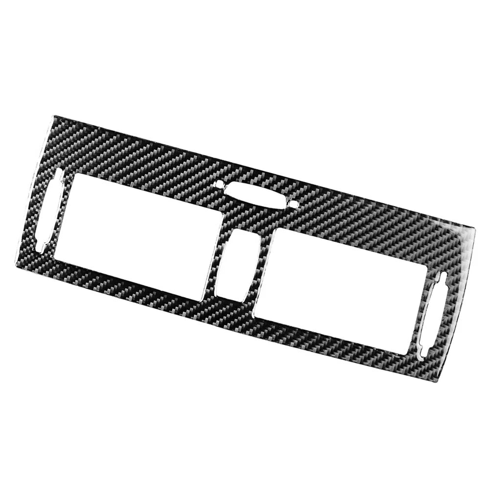 Carbon Fiber Center Console Air Vent Outlet Cover Trim for BMW X3 E83 (2004–2010)