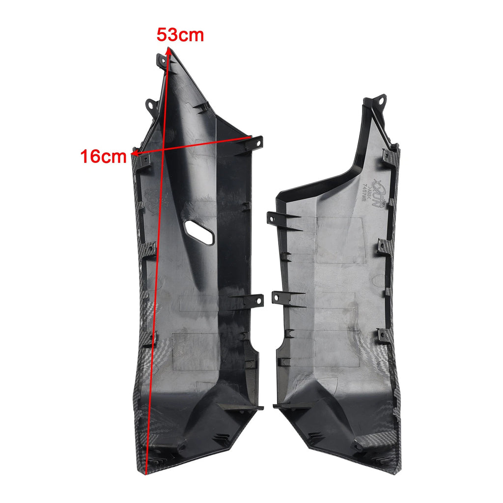 Side Pedal Cover Panel Fairing Cowl for Honda ADV 160 (2023–2024) Carbon