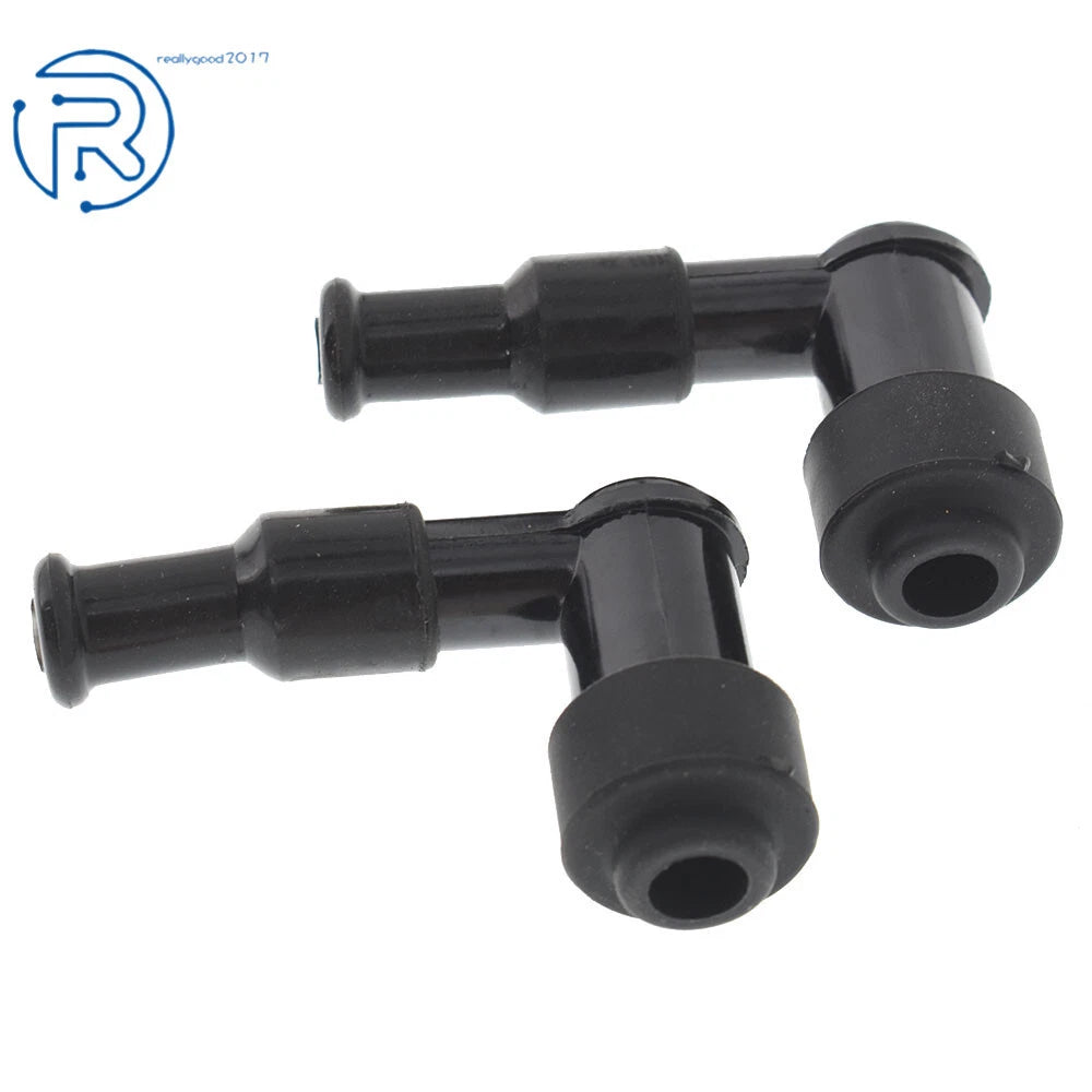 2X Spark Plug Boot Cap Cover Resistor for ATV Motorcycle Snow (LB05F)