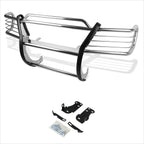 Front Bumper Brush Grille Guard Protector Chrome for Explorer/Mountaineer (1995–2001)