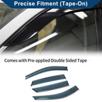 Set of 4 Window Deflectors for Hyundai Tucson (2010–2015)