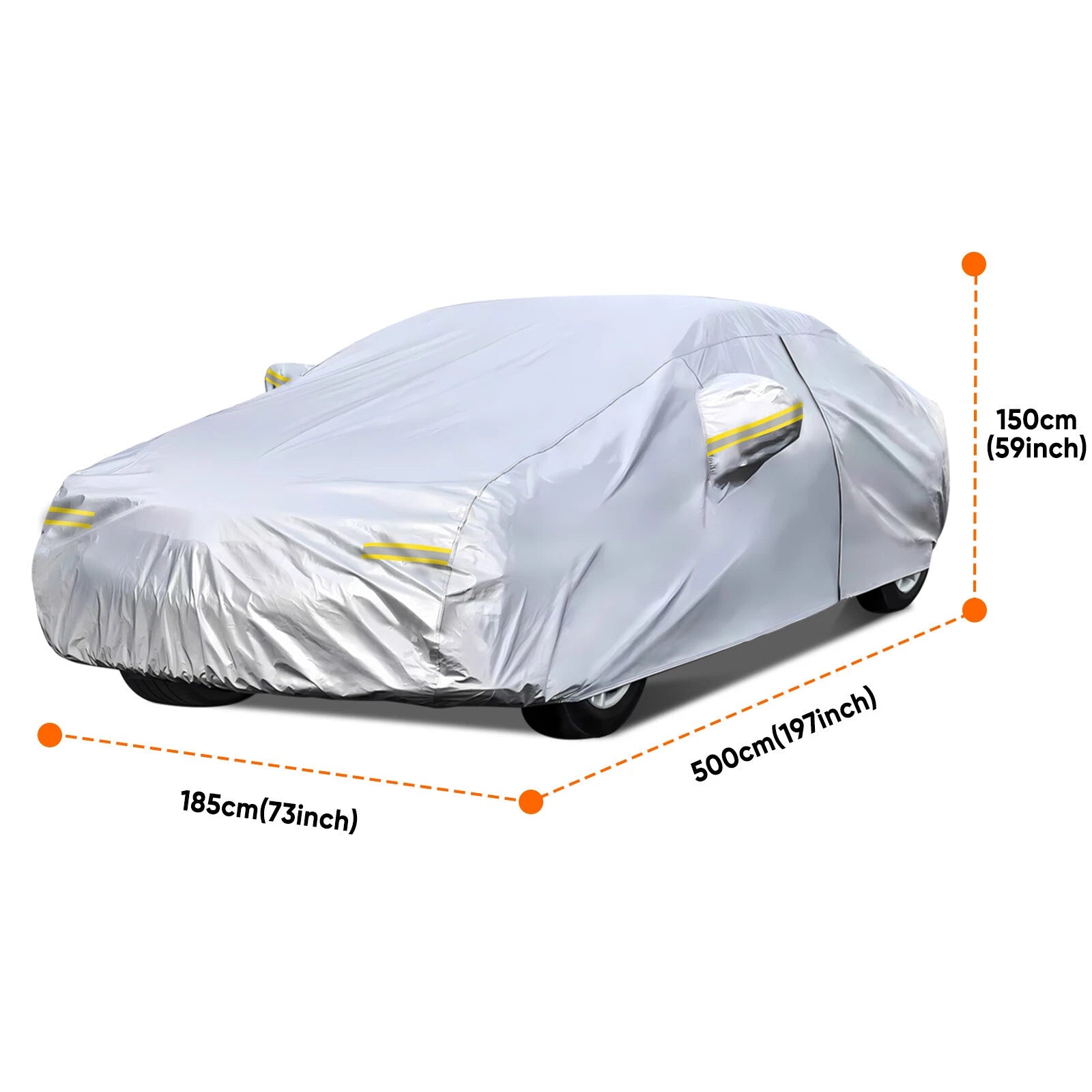 Car Cover for Ford Mustang (Waterproof, Outdoor, UV Protection)