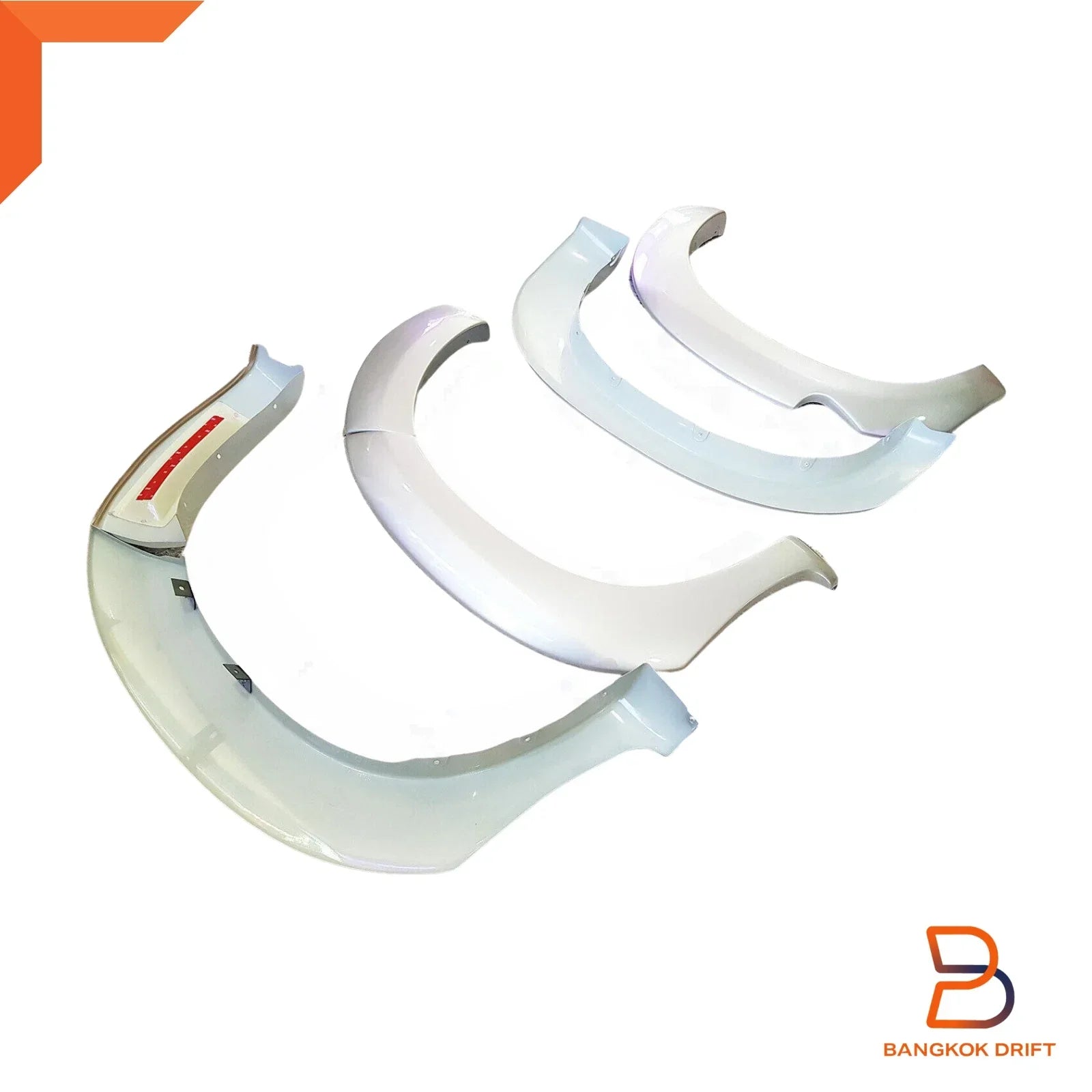 Silver Fender Flare Wheel Arch for Toyota Hilux Ute Vigo Champ (2011-2015)