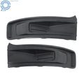 Set of 2 Front Fog Light Covers Matte Black for Ford Flex (2013–2019)