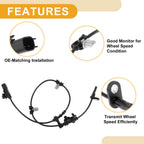 ABS Wheel Speed Sensor No. 22995267 for Cadillac XT5 (2017–2019) Rear