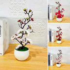 Set of 4 Artificial Silk Flower Bouquets for Home Party Decoration