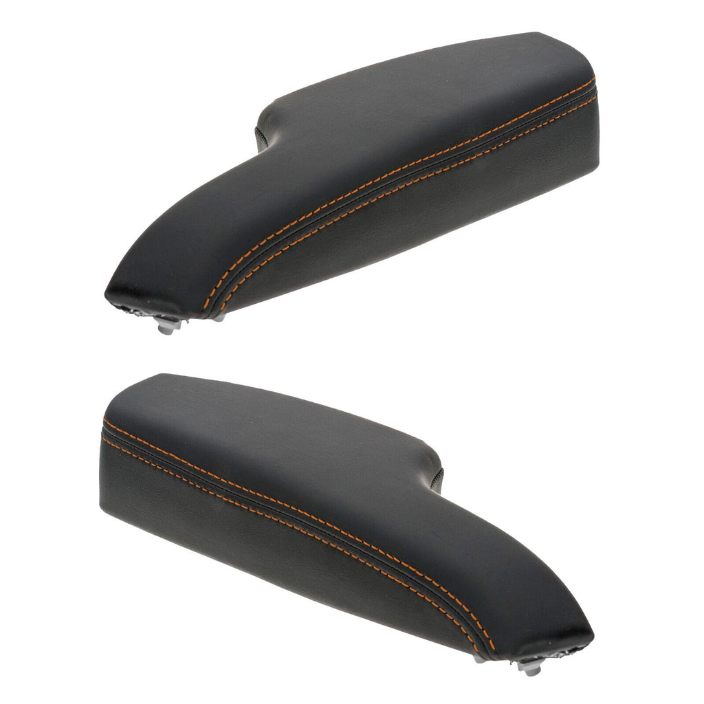 Armrest Door Panel for Chrysler 300 (2011–2020) PVC Leather Orange Stitch