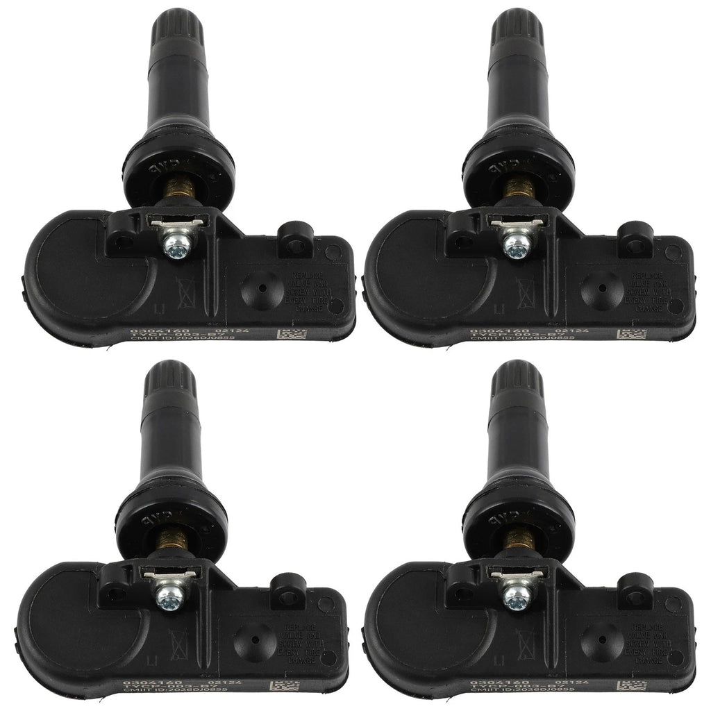Set of 4 TPMS Tire Pressure Sensors 56029398AA for Jeep Dodge Chrysler (2010–2016)