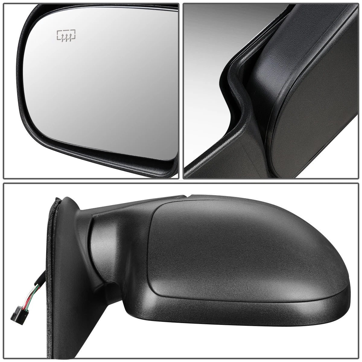 Power Heated Door Mirror Right for Chevrolet Avalanche Silverado (2003–2006) GM1321250