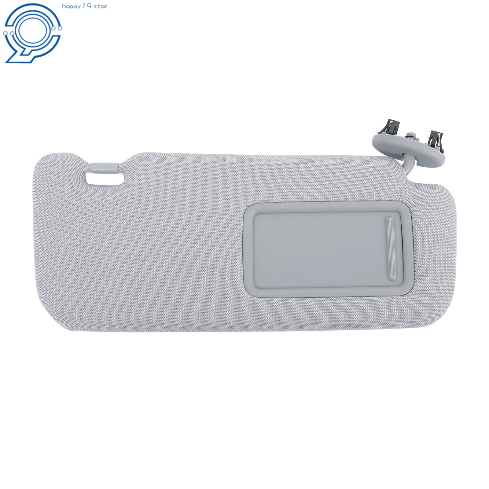 Right Sun Visor Shade for Toyota Corolla (2009–2013) Gray with Mirror