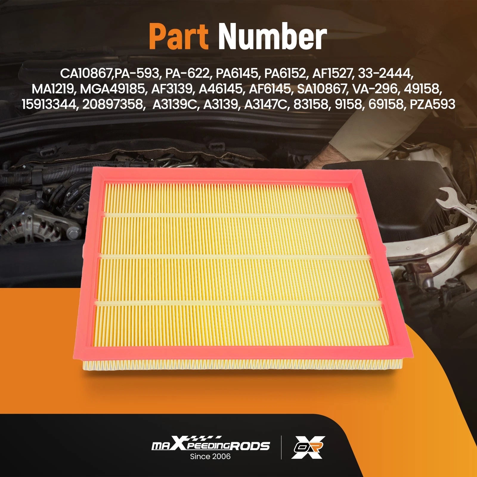 Air Filter for Cadillac SRX (2010-2016)
