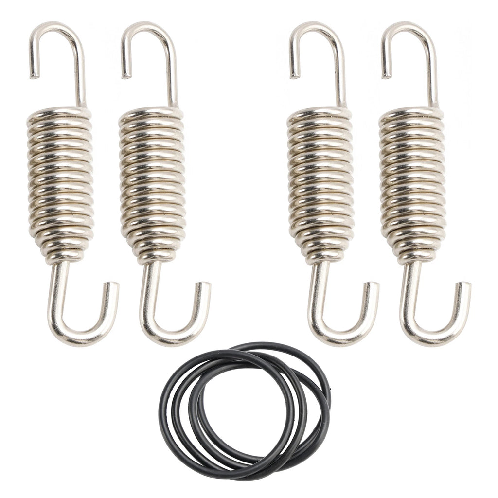 Set of 4 Exhaust Spring & Seal O Rings for 200 250 300 EXC/TPI (1999–2025)