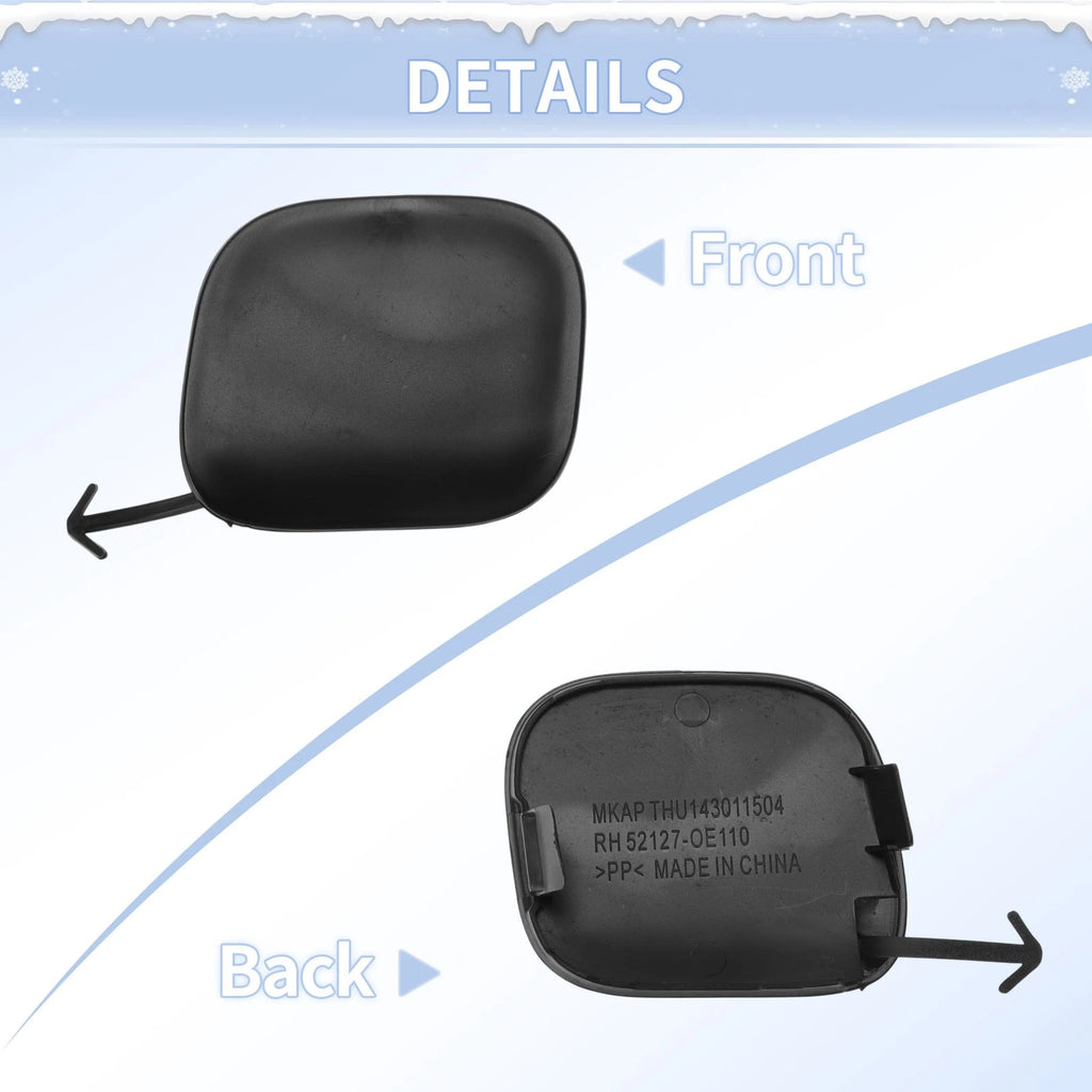 Tow Hook Cover Cap for Toyota Corolla (2007–2009) No. 5212802250