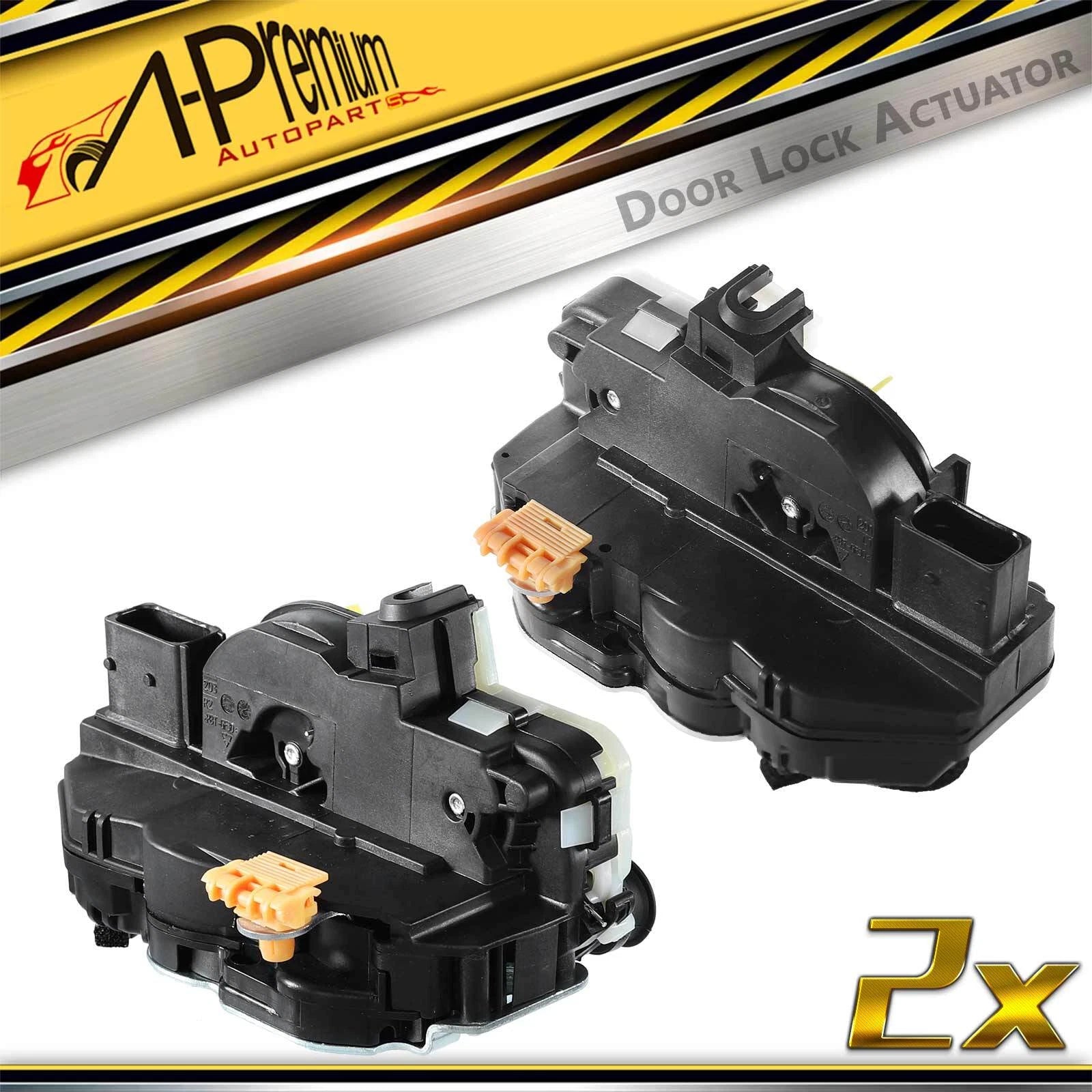2X Rear Door Lock Actuator for Cadillac SRX (2010–2016) Chevy Volt (2011–2015)