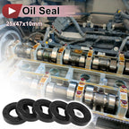 Set of 5 Rotary Shaft Oil Seals 25x47x10mm Nitrile Rubber for Various Models
