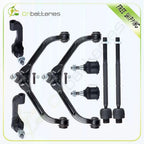 8 Pieces Control Arm Ball Joint Tie Rods Kit for Jeep Liberty (2002–2004)