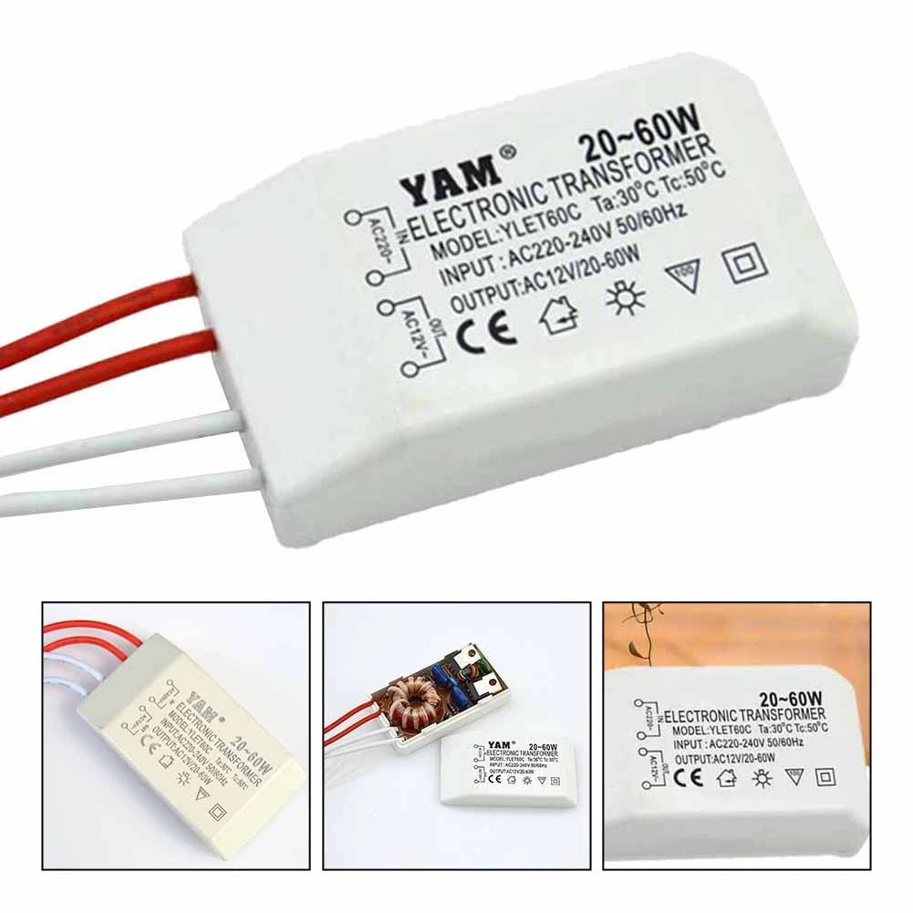 Power Electronic Transformer 220V to AC12V (20-60W)