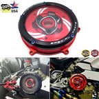 Ducabike Clear Clutch Cover & Spring Retainer for Ducati 959 1199 1299 (2012–2019)