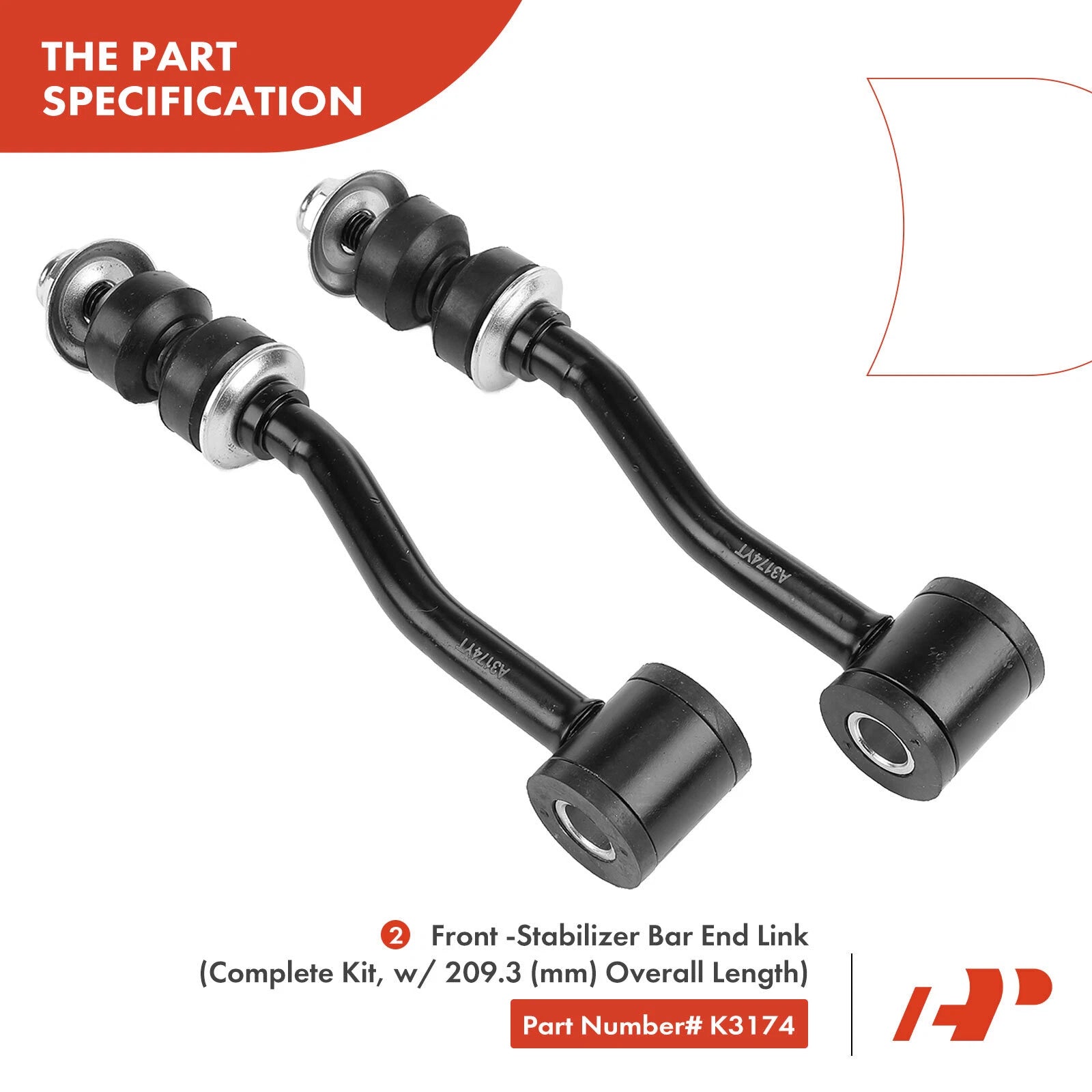 Set of 8 Front Upper Control Arms for Jeep Cherokee
