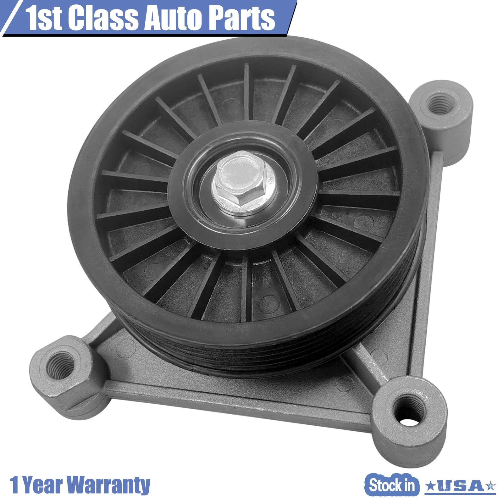 A/C Compressor By-Pass Pulley for Cadillac DeVille Seville Fleetwood (1994-2005)