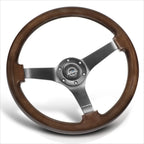 NRG RST-036BK-BKW Steering Wheel 350mm Mahogany for Universal Fit (RHD)