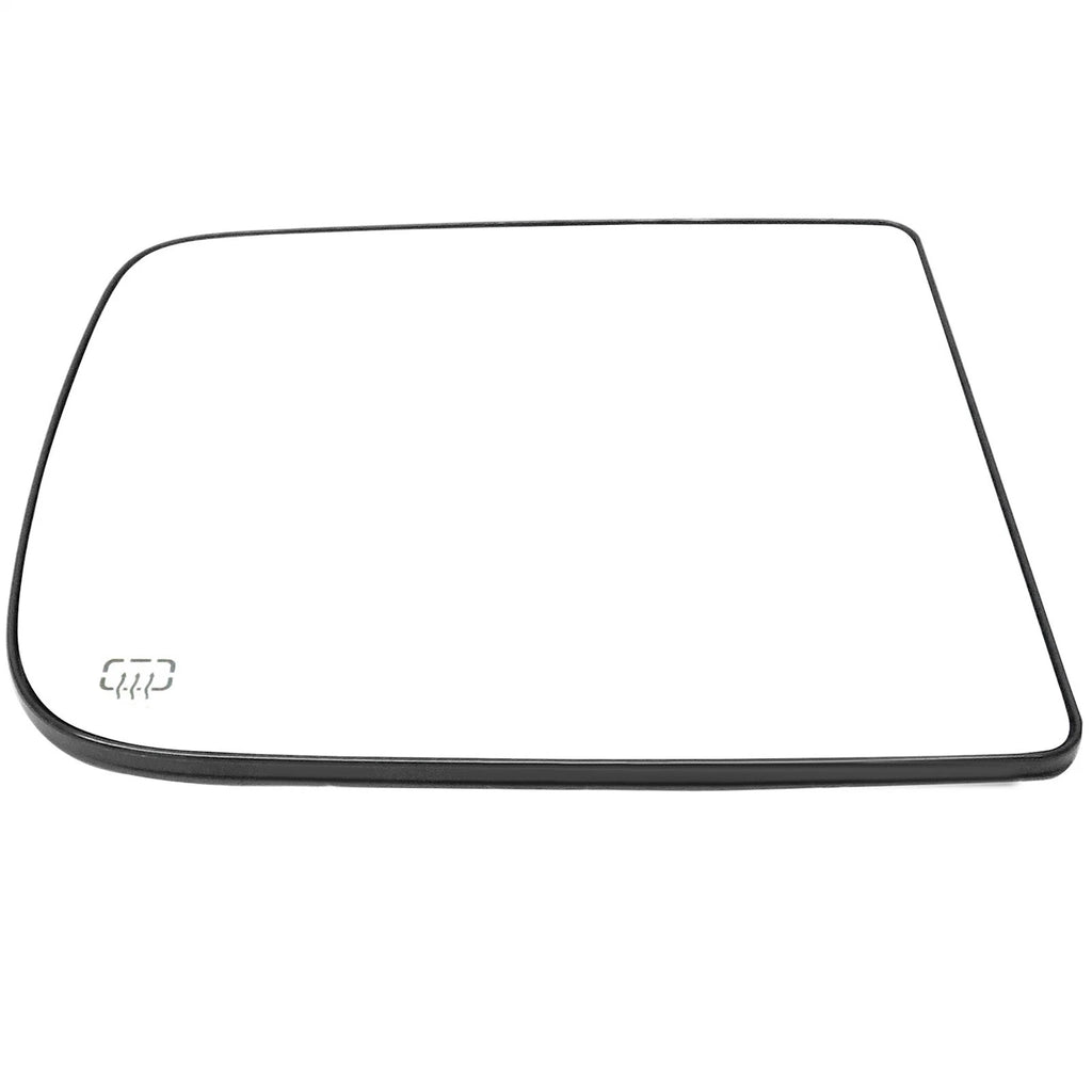 Heated Passenger Side View Mirror Glass w/Plate for Dodge Ram 1500 (2010–2019)