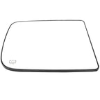 Heated Passenger Side View Mirror Glass w/Plate for Dodge Ram 1500 (2010–2019)