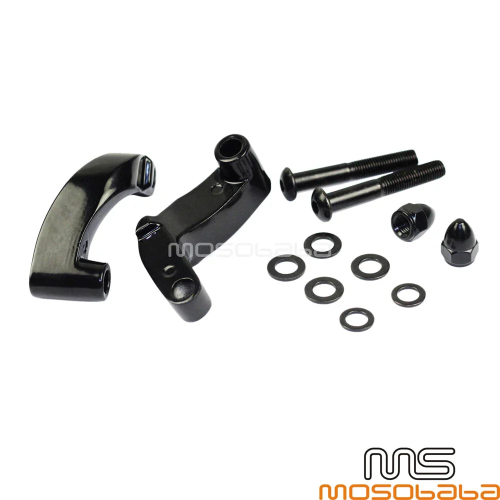 Black Mirror Relocation Extension Adapters for Harley Davidson (2006-2014)