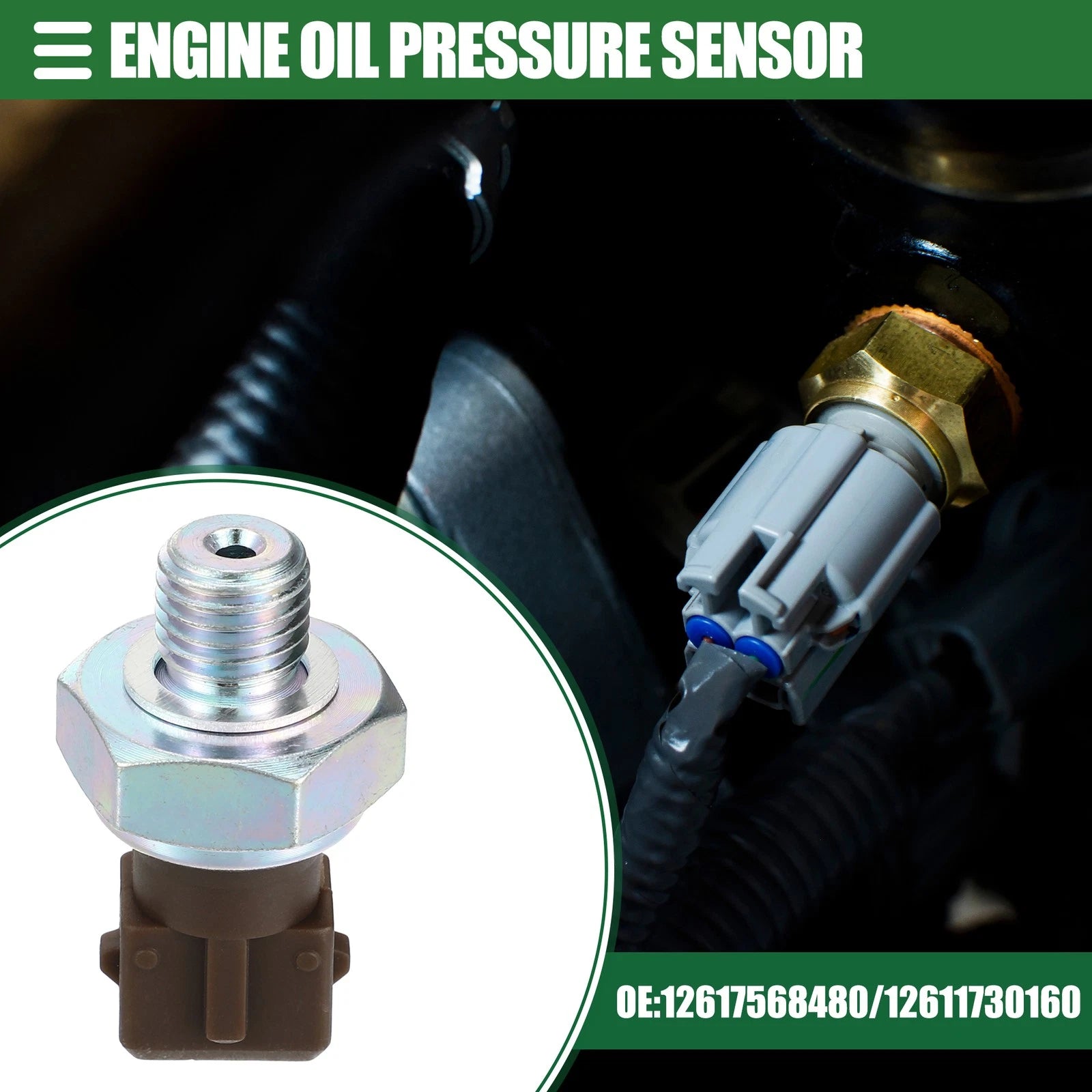 Fuel Oil Pressure Sensor for BMW 528i (2008–2016) No. 12617568480/12611730160