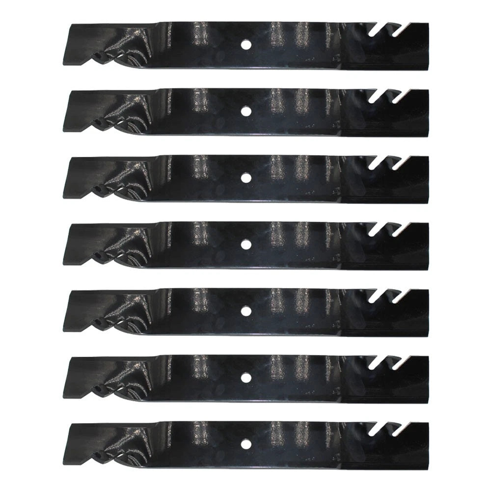 Set of 7 Mower Blades 106-7166 for Toro Groundsmaster 4100-D, 4110-D