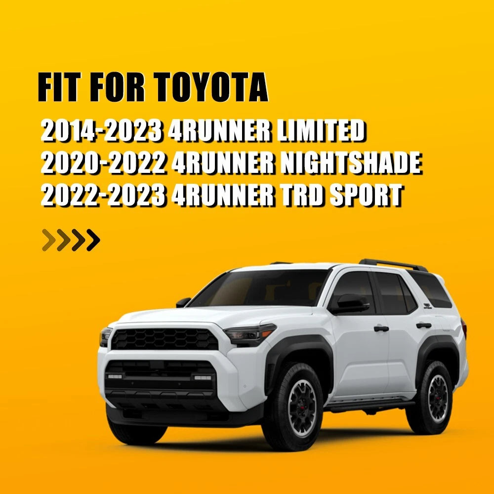 License Plate Bracket for Toyota 4Runner (2014â2023) Front Textured