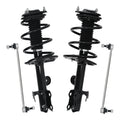 Set of 4 Front Struts with Coil Spring for Toyota RAV4 (2006–2012)
