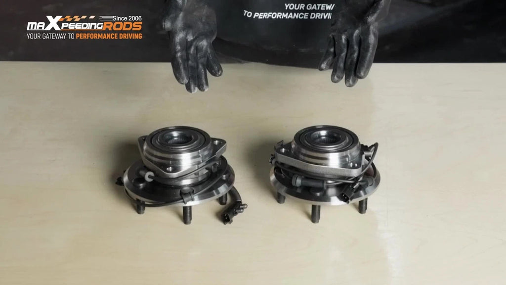 Pair Front Wheel Hub Bearing Assembly for Jeep Wrangler (2007–2010) 513272 ABS