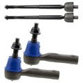 Set of 2 Mevotech Supreme Inner & Outer Steering Tie Rod Ends for Dodge Challenger Charger (2015–2023)