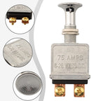 75A Push Pull Switch with Zinc Alloy Body for Harsh Conditions