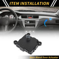 HVAC Air Door Actuator Heater Blend for Dodge Ram 1500 (1999–2001) No.604018