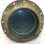 7" Heavy Brass Port Holes for Authentic Cut Out (11" Outside Diameter)