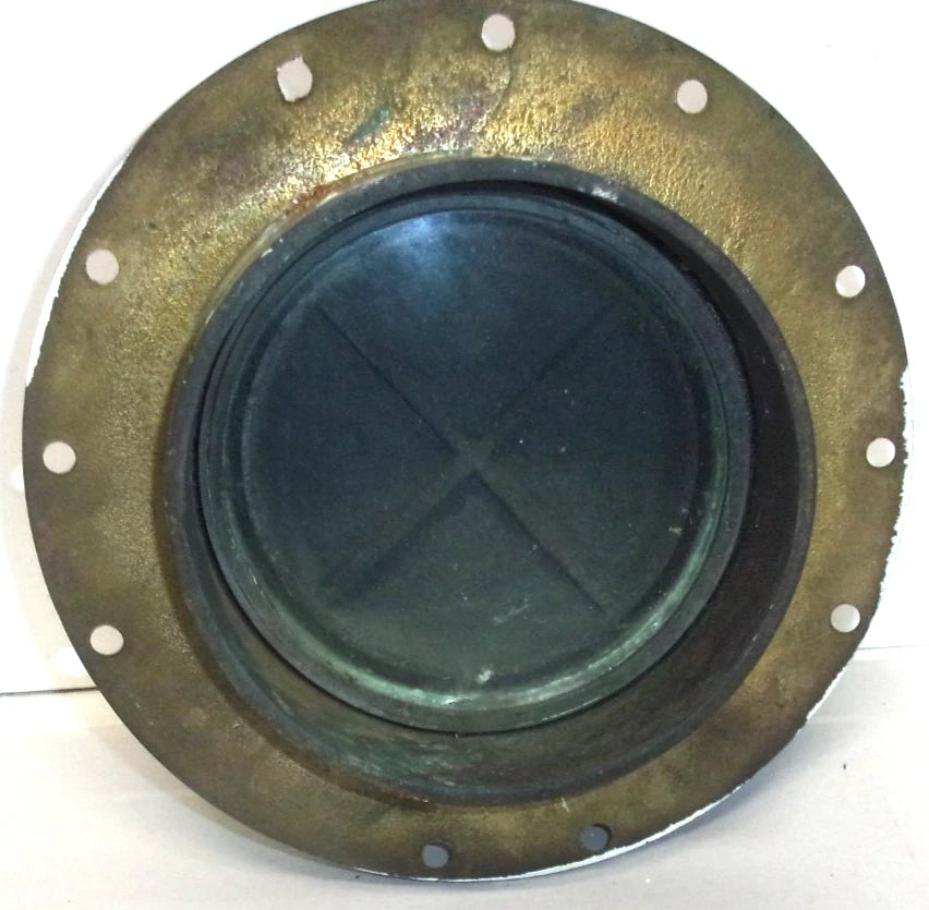 7" Heavy Brass Port Holes for Authentic Cut Out (11" Outside Diameter)