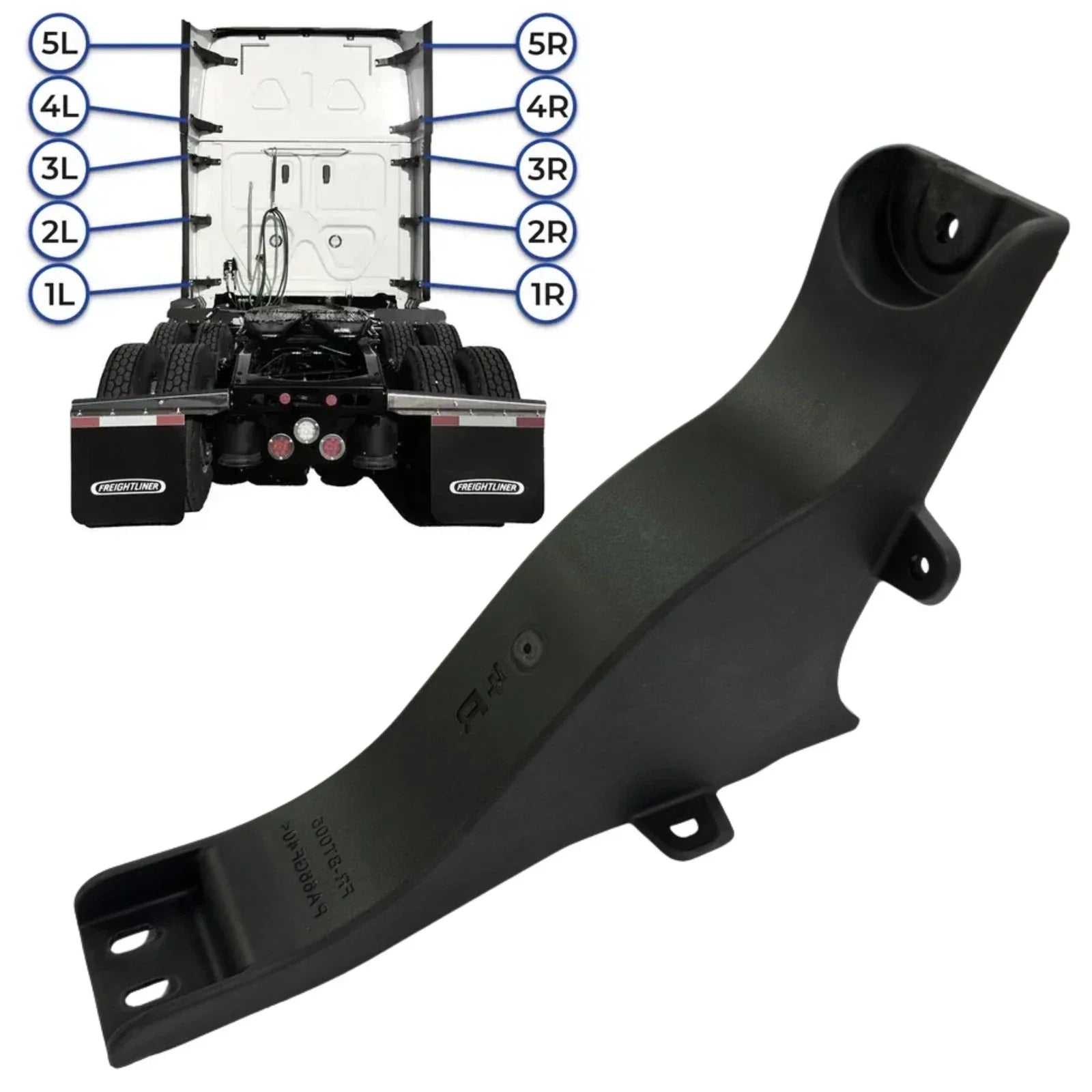 Cab Fairing Bracket 4L for Freightliner Cascadia (2008–2017)