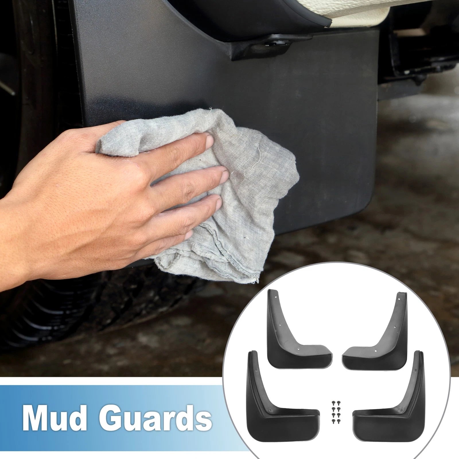 Mud Flap Splash Guard for Buick LaCrosse Sedan (2010–2016)