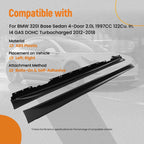 Side Skirt Extension Panel for BMW 3 Series F30 F31 (2012–2018)