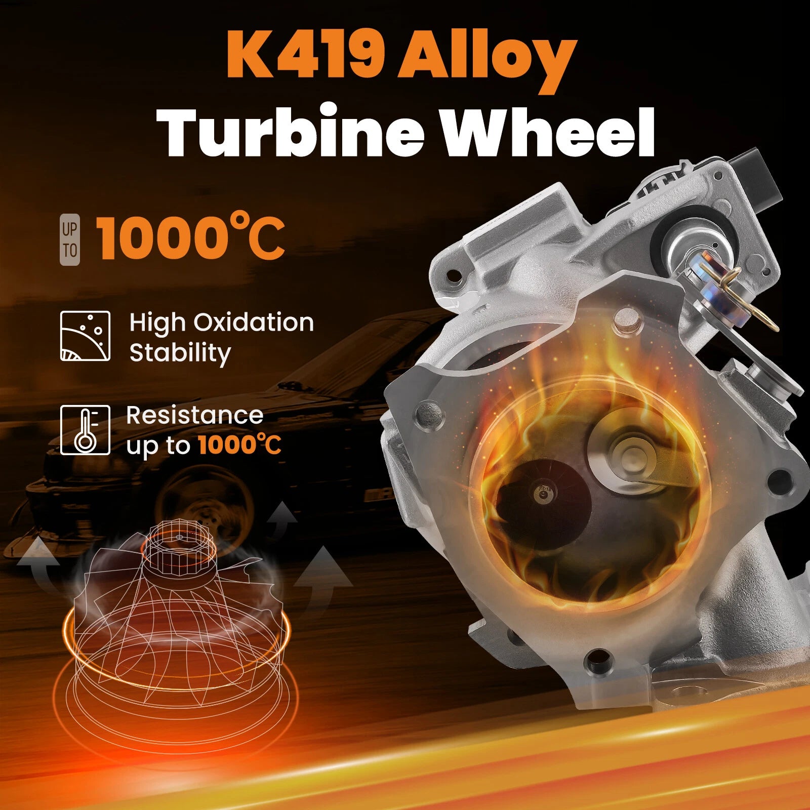 Upgraded Billet Turbo for Honda CR-V Civic 1.5L (2016–2020) 189005AAA01