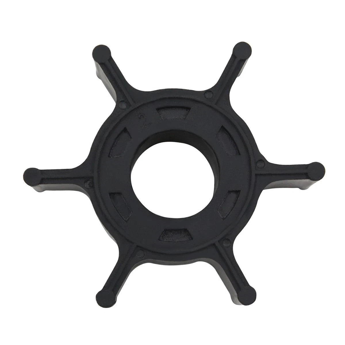 Water Pump Impeller & Key for Mariner 6 8 HP 2-Stroke (47-11590M 6C 6D 8C)