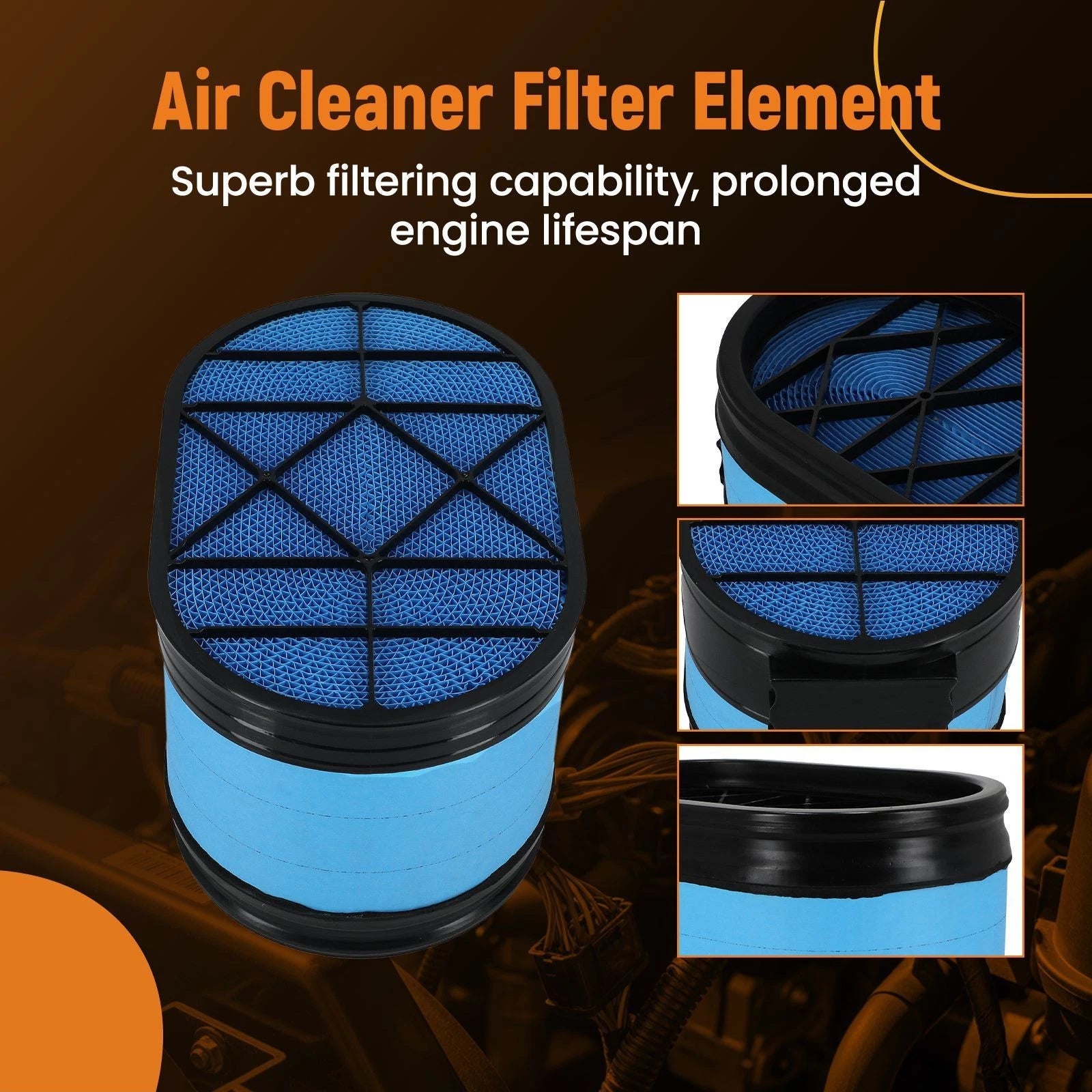 Air Filter Element for John Deere New Holland (P605536, 226679)