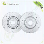 Front Brake Discs Rotors for Volkswagen Jetta, Passat CC, Audi A3, TT (2008–2014)