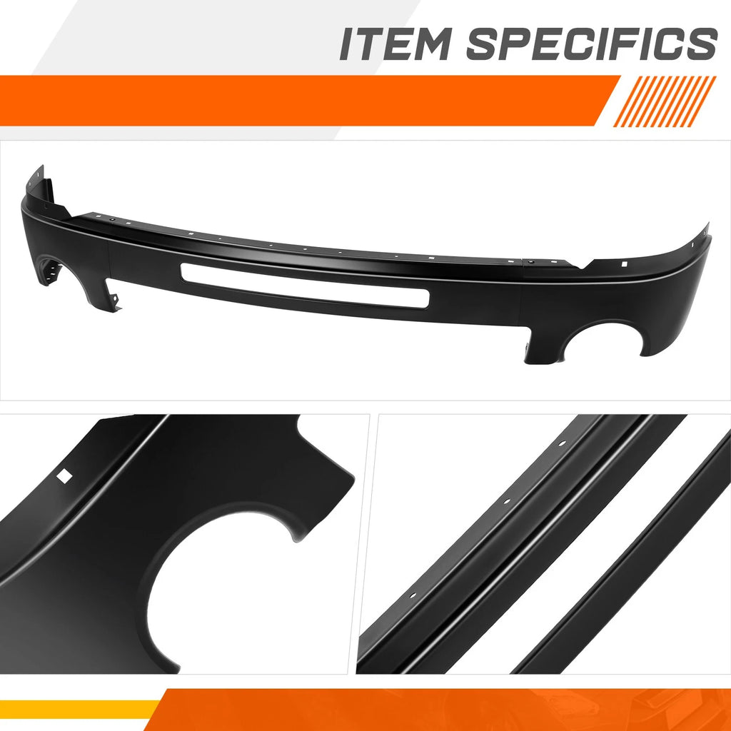 Front Bumper Face Bar for GMC Sierra 1500 Denali Hybrid (2007–2013)