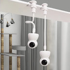 Clamp Mount for Baby Monitors - Adjustable Viewing, No Tools Required